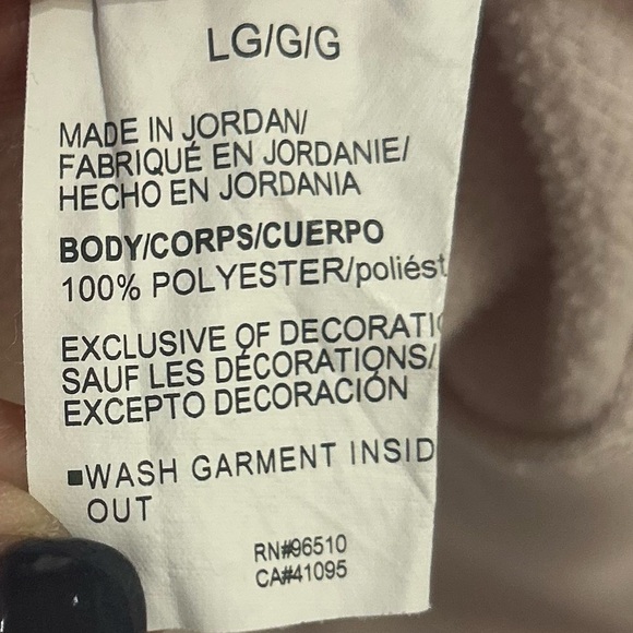 Under Armour Ballet Pink Colored Hoodie. Size Large. Balletcore - Picture 4 of 6